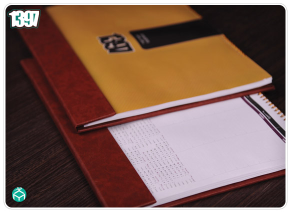 تولید تقویم رومیزی اختصاصی سال 97