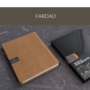 سررسید 1405 وزیری چرم فرداد