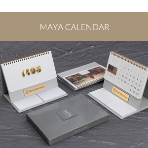 تقویم رومیزی یادداشت دار مایا