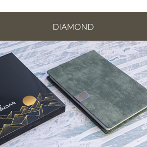 سررسید وزیری 1405 چرم دیاموند