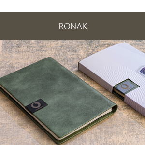 سررسید اروپایی دستیار چرم روناک